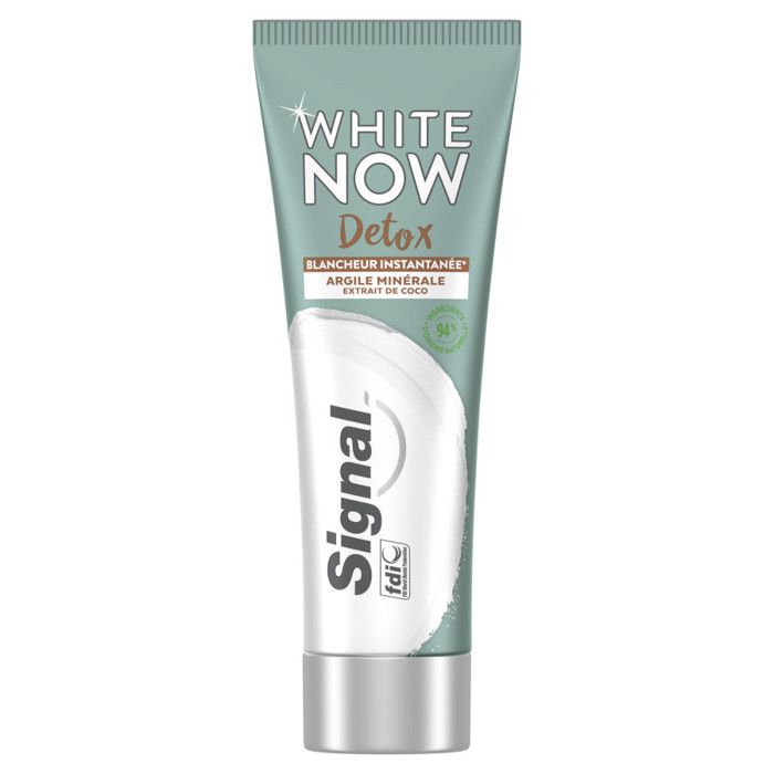 Signal Dentifrice blancheur coco détox argile