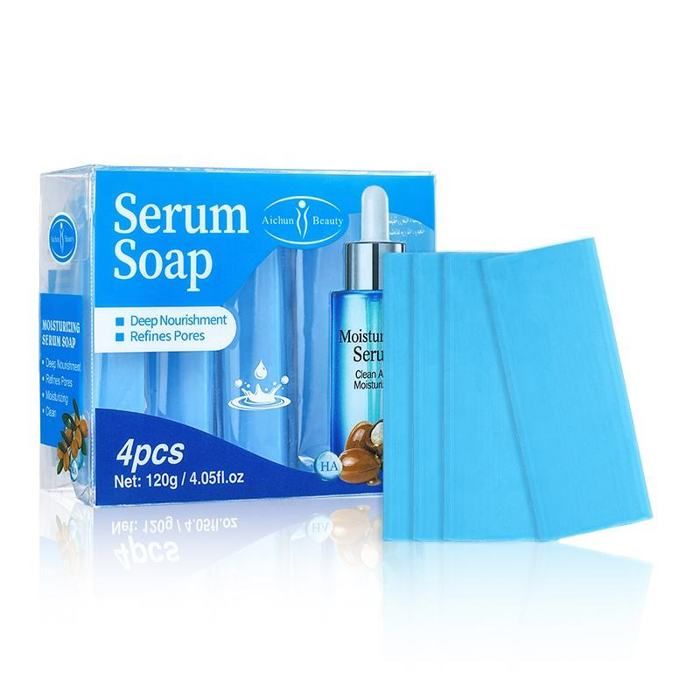 Aichun Beauty savon de bain nettoyant en profondeur et blanchissant pour le visage et le corps savon sérum nourrissant en profondeur