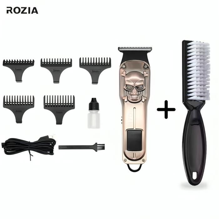 Tondeuse ROZIA HQ307 + Brosses à barbe - Mini pack