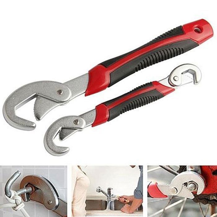 2pack Snap’n Grip Clés de Bricolage Universelles- Ecrous et Vis