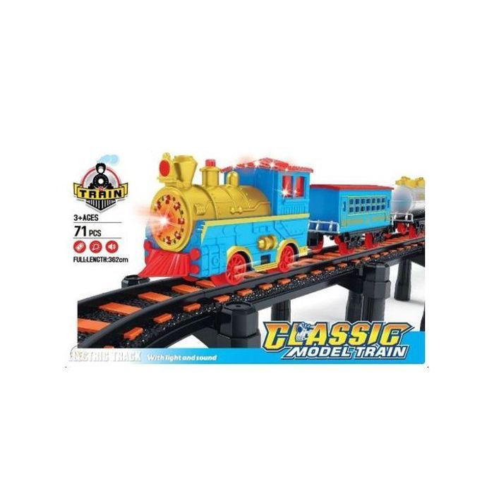 ENSEMBLE DE TRAIN ÉLECTRIQUE ENFANTS