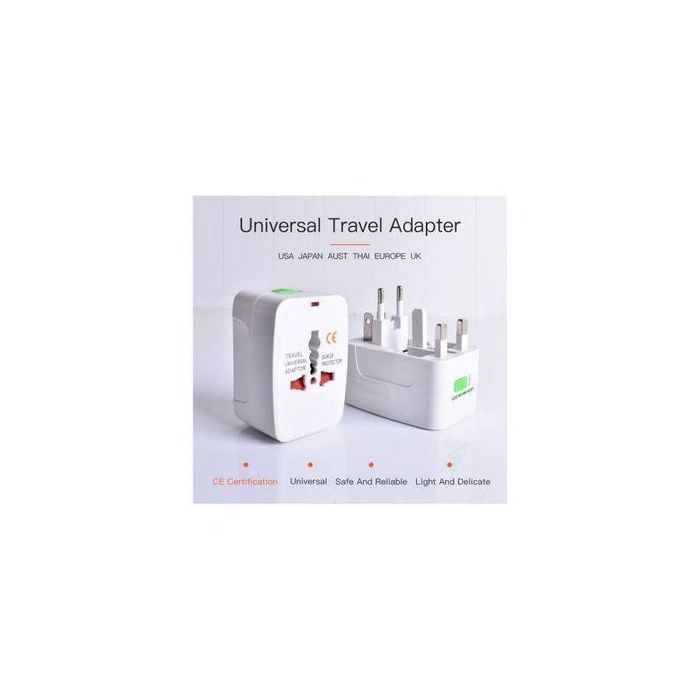 Adaptateur universel international tout-en-un du monde Voyage adaptateur secteur chargeur
