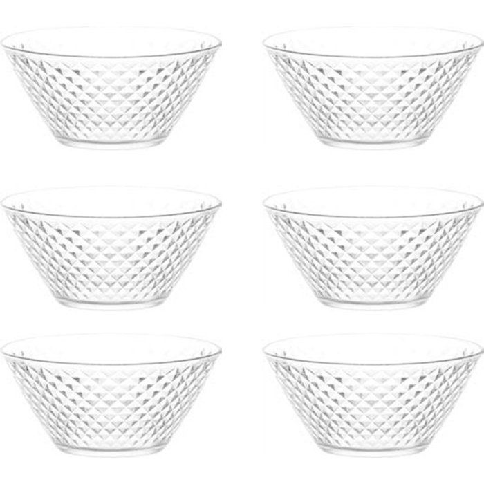 Set de 6 bols apéritifs en verre réf. LAV ART267F 11 oz