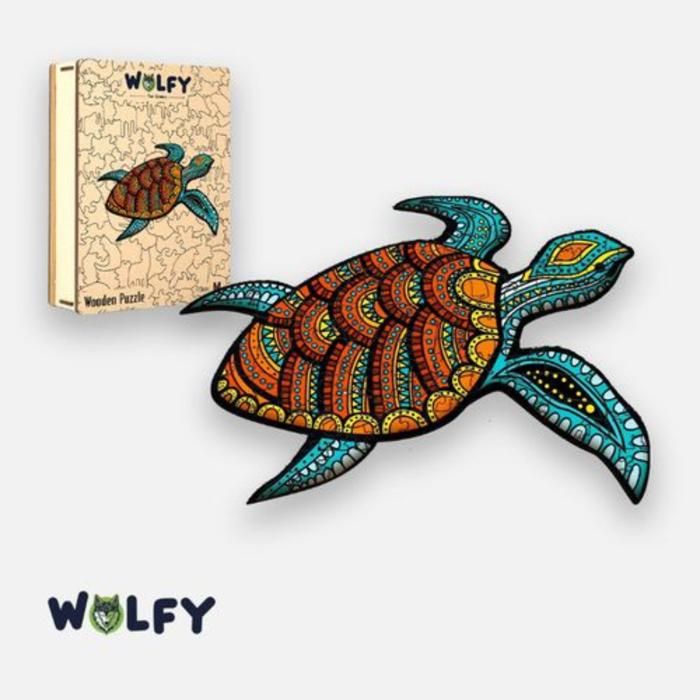 Jeu de puzzle en bois en forme d’animaux pour petits et grands