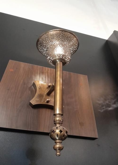 Applique Murale - LUMINAIRES D'ART DECO - Bougie - Laiton - 50cm - Intérieur