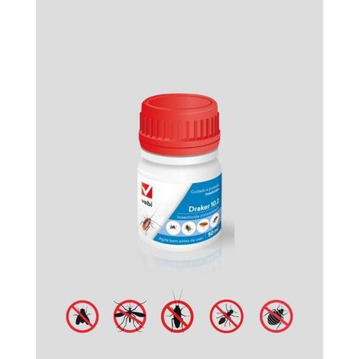VEBI Insecticide draker 10.2 microencapsulé pour toutes insectes (50ml)