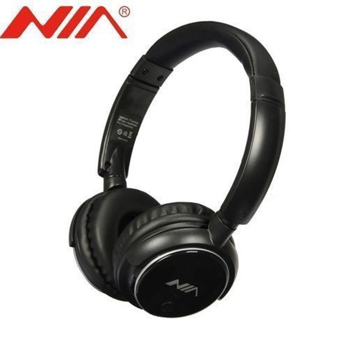 Casque Bluetooth - NIA - Q1 - Micro SD - FM Radio - Noir