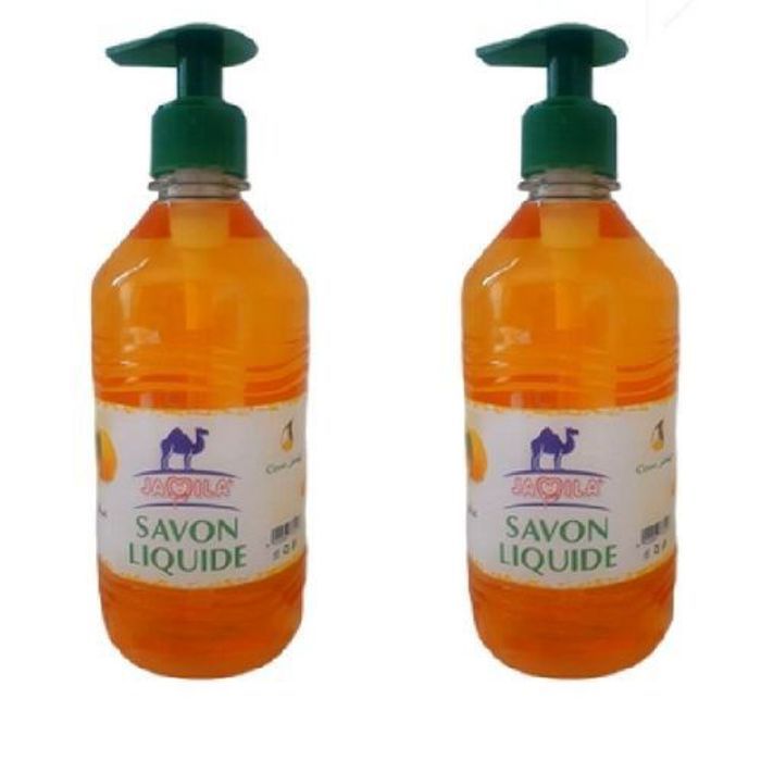 2 piéce SAVON LIQUIDE JAMILA POUR MAIN 500 ML