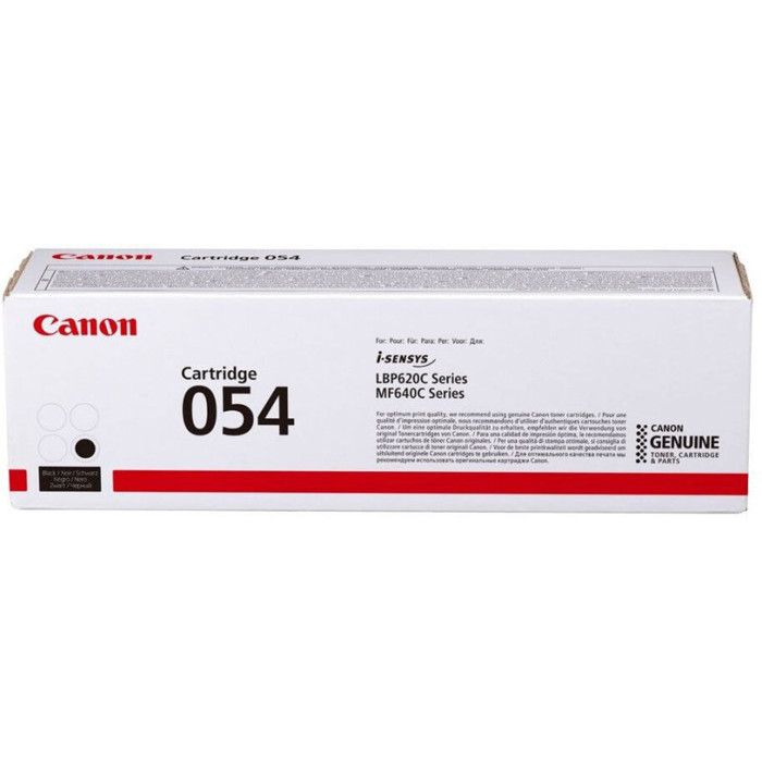 Toner d'origine 054 Noir (3024C002AA)