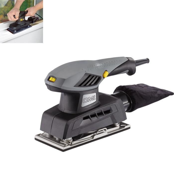 Ponceuse vibrante professionnelle pour une finition parfaite des surfaces.