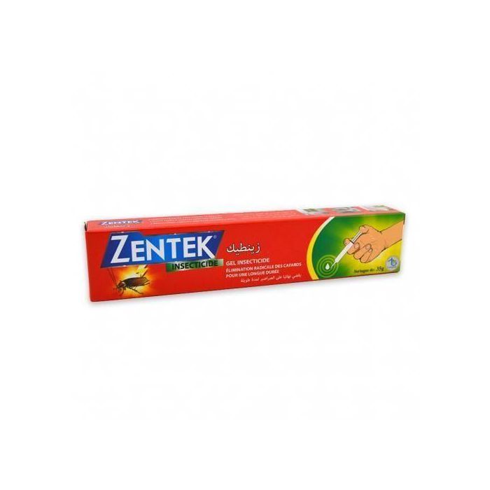 Zentek Gel anti cafards ZENTIK  35g en s'eringue, anti-cafard par effet de contamination