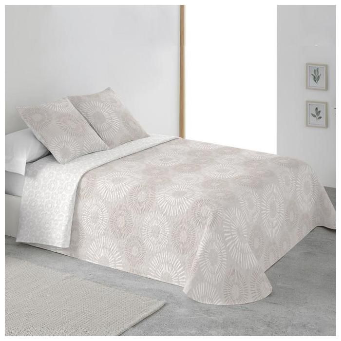 Couvre-lit 1 place matelassé extra doux. Imprimé recto verso 180X270 cm pour lit a partir de 90cm jusqu'a 120 cm
