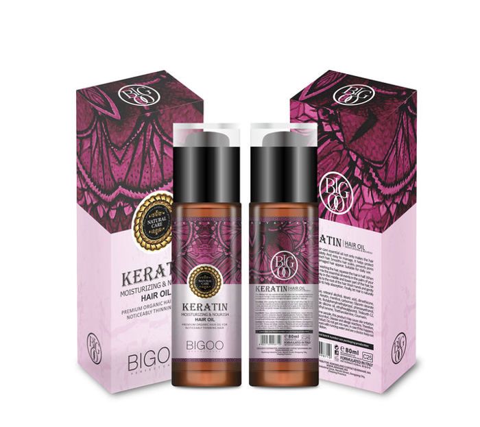 HAIR OIL KERATIN - Hydratant et Nourrissant 80ml