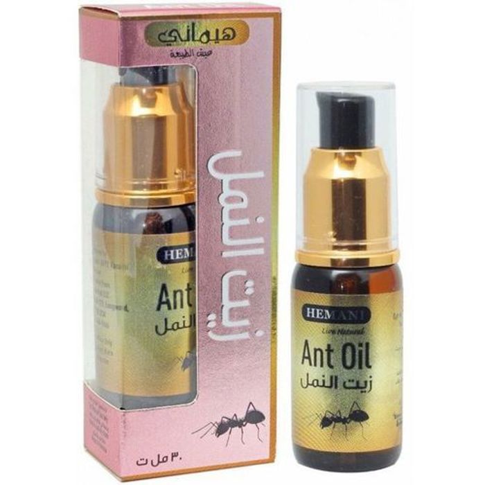 Hemani Huile de Fourmis Authentique , Epilation , retarde la Repousse des poils