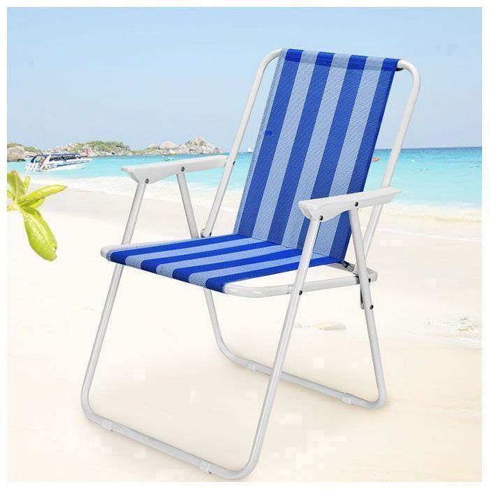 Chaise de Camping Pliable – Légère, Compacte et Facile à Transporter, couleur aliatoire