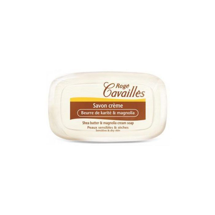 Savon Crème - ROGE CAVAILLES - Beurre de Karité & Magnolia - 115g - Sans phénoxyéthanol - Mixte