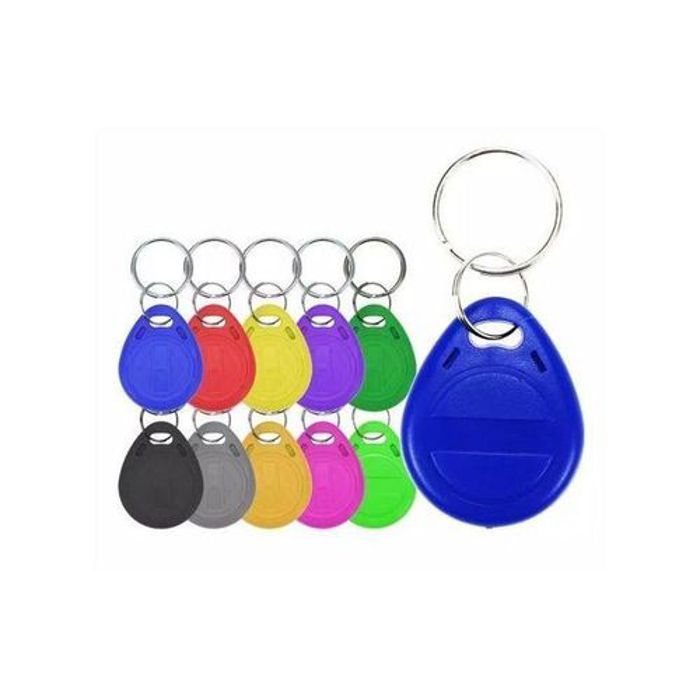Porte-clés RFID - EM4305 - Lot de 10 - 125KHz - Résistant à l'eau - Compatible tous systèmes