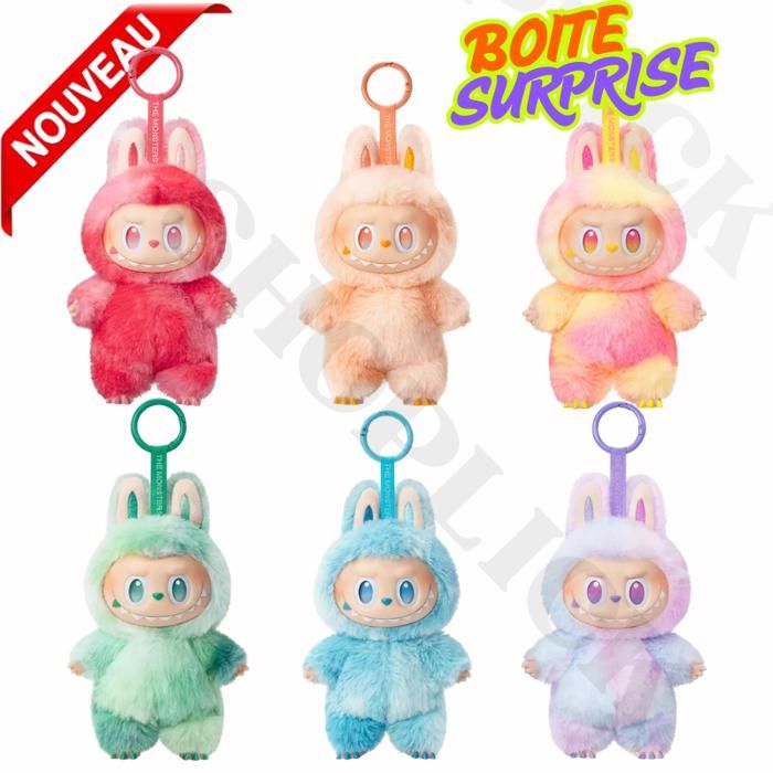 Labubu The Monsters boîte Surprise en peluche série , jouet de Base en vinyle, Couleur Aléatoire_x000D_