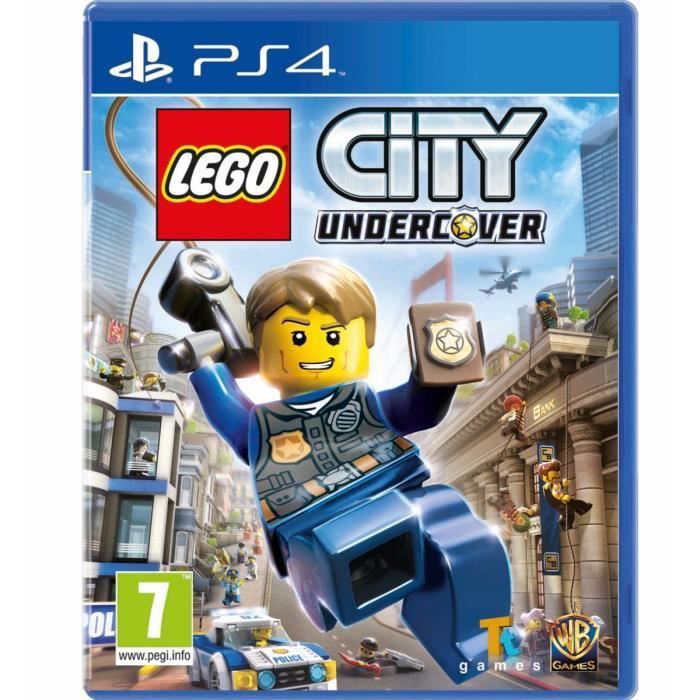 Jeu vidéo - LEGO - City Undercover - Action - PS4 - 1 joueur local