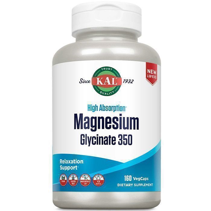 KAL- GLYCINATE DE MAGNÉSIUM - 350 MG - 160 CAPSULES