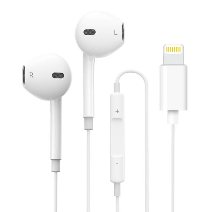 écouteurs iPhone avec connecteur Lightning DS-HE202