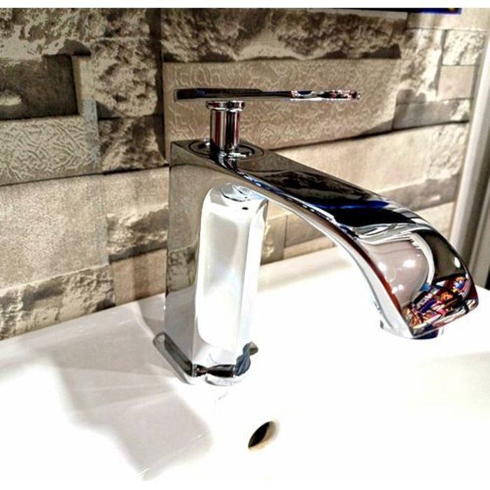 Faucet Robinet Mitigeur de Lavabo Chromé Design haute gamme - bonne qualité