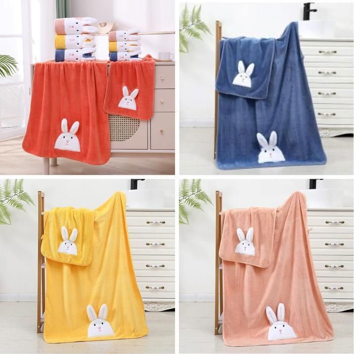Serviette de bain révolutionnaire et couette adaptée aux enfants (Couleur aléatoire)