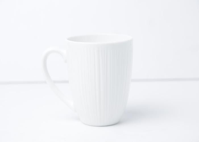 MUG EN PORCELAINE BLANC 340ML