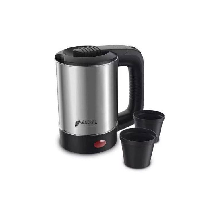 Bouilloire électrique - GENERAL - 0.6L - Acier inoxydable - 500 Watts - Arrêt automatique