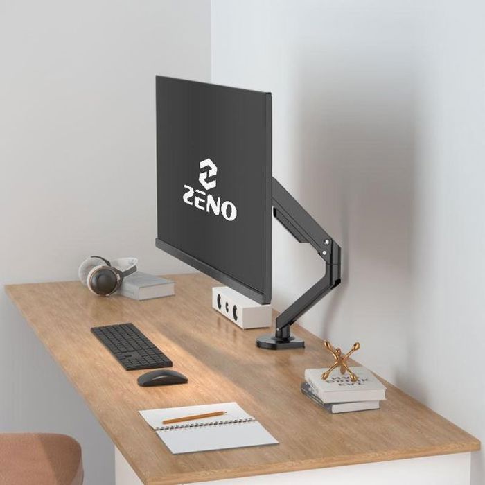 Zeno Support de Moniteur à bras long 17 32 pouces, écran d'ordinateur Rotatif