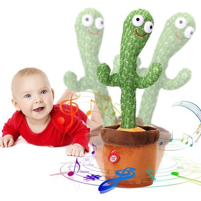 Dancing Cactus Jouets en Peluche Secousse Danseuse Avec Chansons Jouets interactifs
