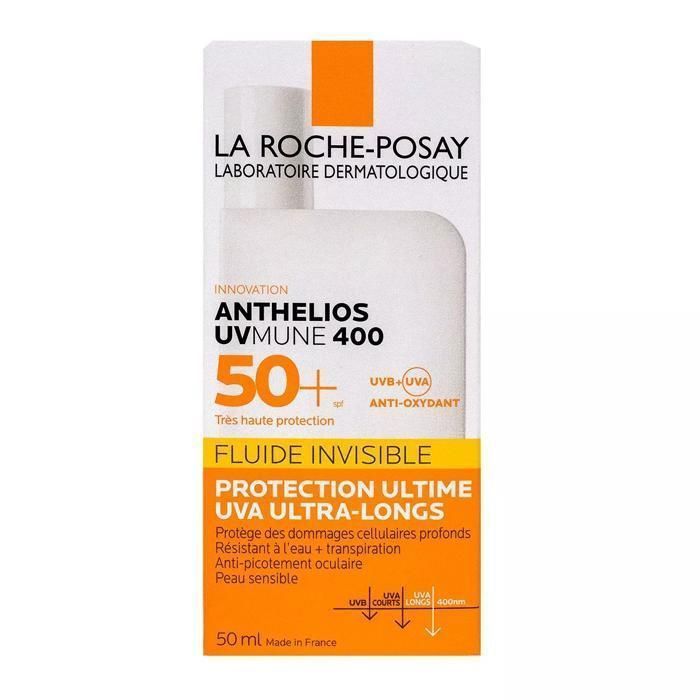 La Roche-Posay Anthelios Fluide Invisible Sans Parfum SPF50+ 50 ml