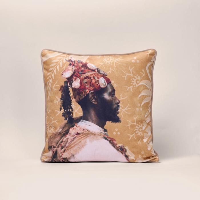 Coussin décoratif - Mouha - Velours premium - 450g/m2 - Fait main au Maroc