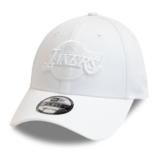 Casquette - New Era - Los Angeles Lakers Essential 9FORTY - Taille unique - Couleur blanche - Style sportif