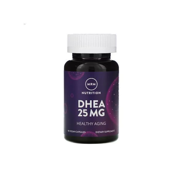 DHEA, 25 mg, Favorise le vieillissement en bonne santé 90 capsules vegan