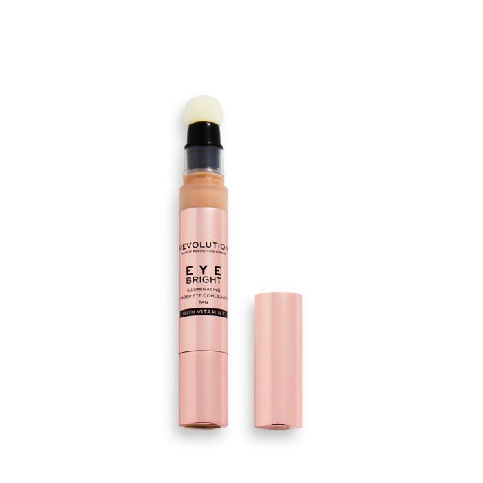 Anticerne - REVOLUTION MAKEUP - EYE BRIGHT - Warm Tan - Vitamine C - Fini indétectable