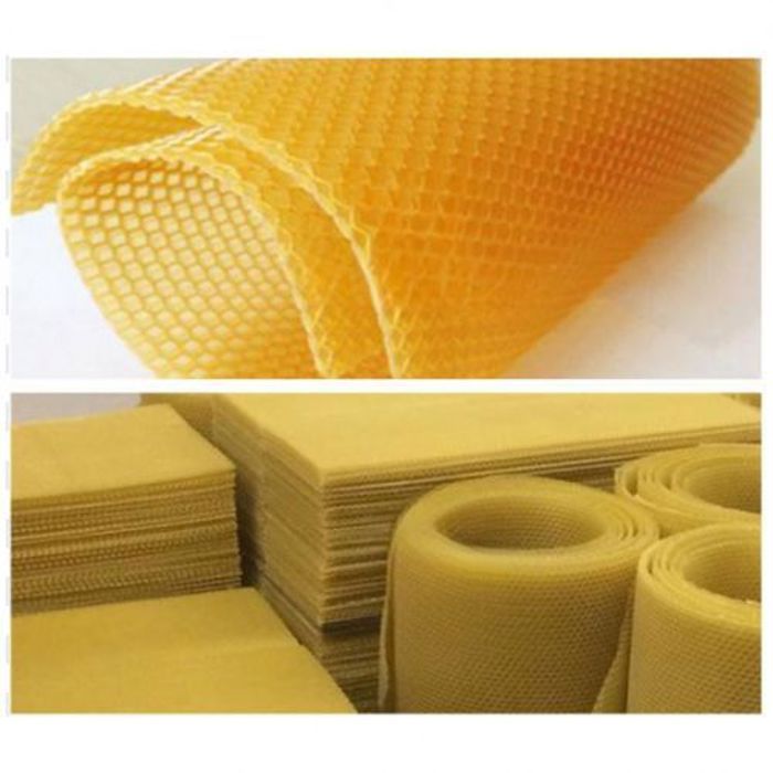 1 kg Feuille en cire d'abeille  Brute et Naturelle. Epilation, bougies, cirage...