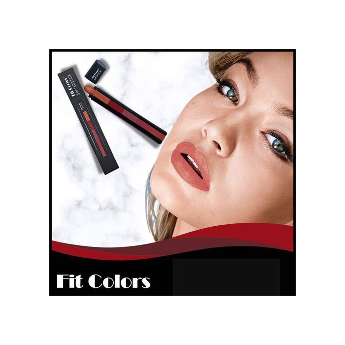 Kit de rouge à lèvres mat 5 en 1,résistant à l'eau, longue durée