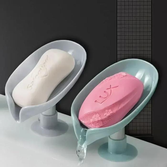 Porte-savon feuille  2 pièces (couleur aléatoire)