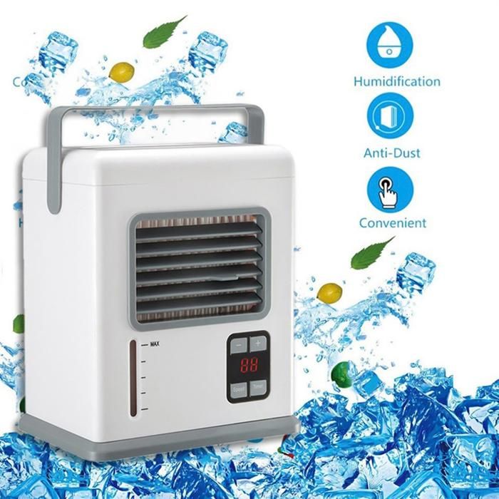 Refroidisseur de ventilateur de climatiseur Portable et humidification adapté à la maison à affichage intelligent ,watercooling