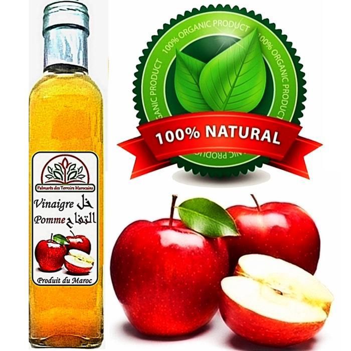 Vinaigre de pomme (Minceur, drainage, perte de poids) 100% Naturel 250ml