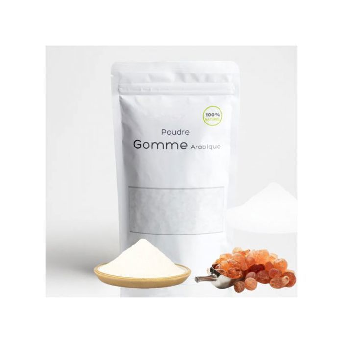 SOLTANIA Gomme Arabique Poudre 100% Naturelle Immunité Constipation Glycémie Perte De Poids... 200g