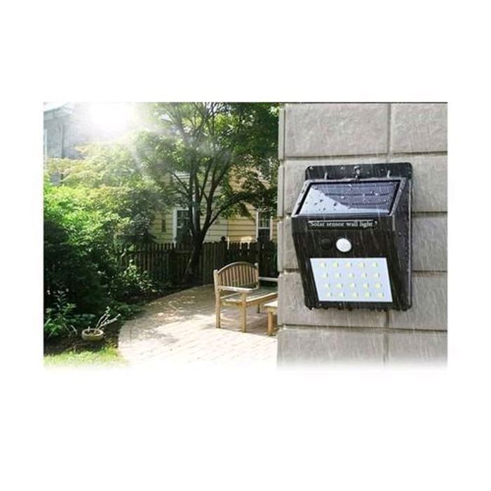 Solar Light Applique murale solaire LED avec détecteur de mouvement