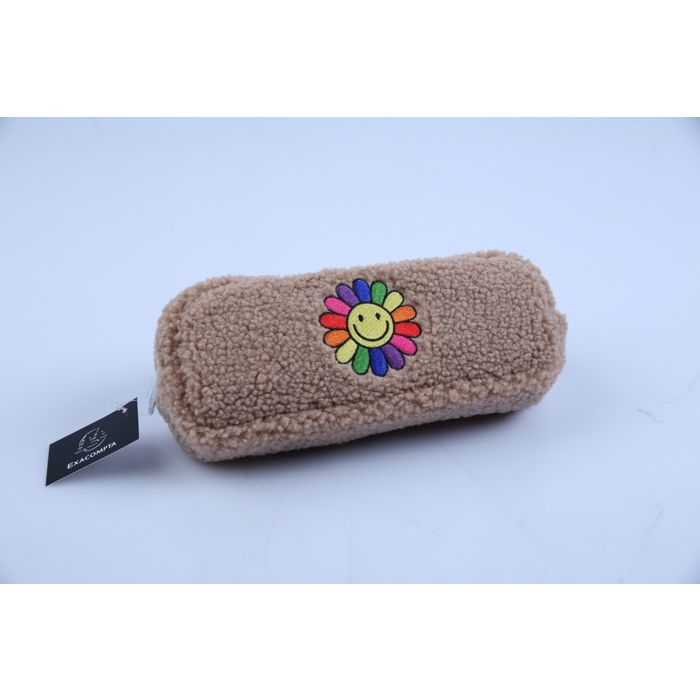TROUSSE RECTANGLE LAINE BOUCLE EXA 22X7X9,5CM