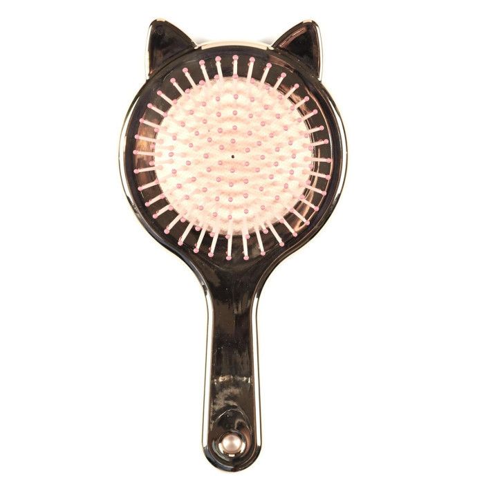 Brosse à Cheveux "Chat" 19cm Rose Gold