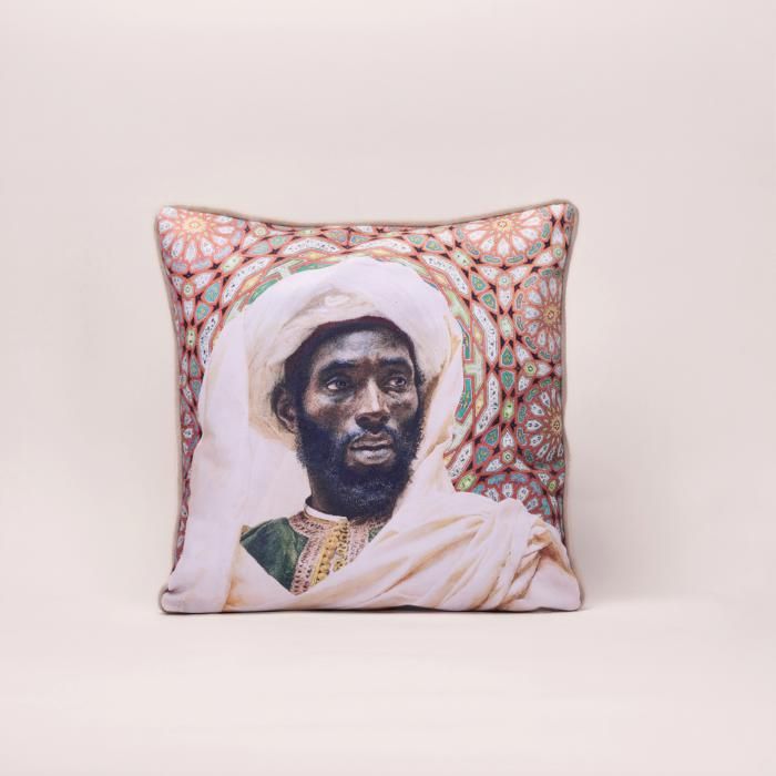 Coussin décoratif - Moussa - Velours premium - 450g/m2 - Fait main au Maroc