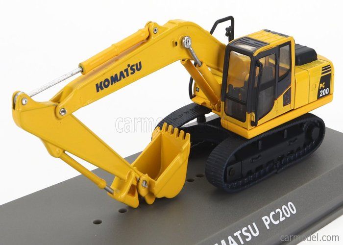 EDICOLA - 1/32 - KOMATSU - PC200LC HYBRID ESCAVATORE CINGOLATO - TRACTOR EXCAVATOR - YELLOW BLACK