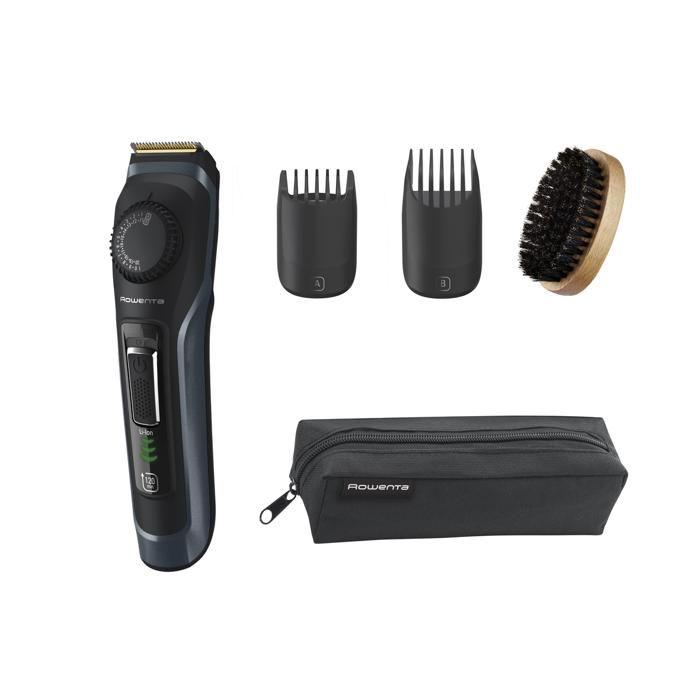 Tondeuse - ROWENTA - Virtuo TN3804F0 - 39 longueurs de coupe - Fonctionnement sans fil - Lames en titane