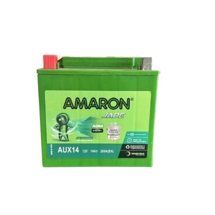 AMARON Batterie de Moto 12V 14Ah 200A AGM