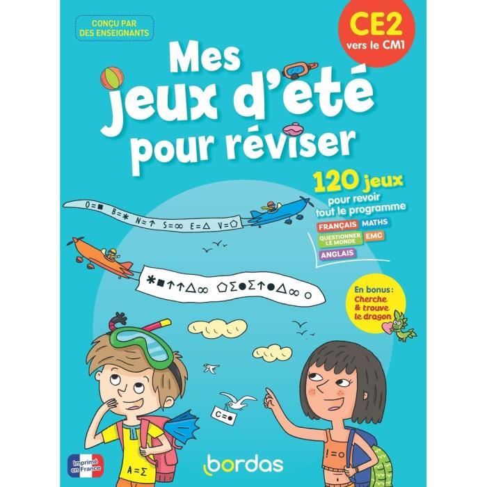 Cahier de révision - Mes jeux d'été pour réviser - CM1 - 120 activités ludiques - Favier/Meyer